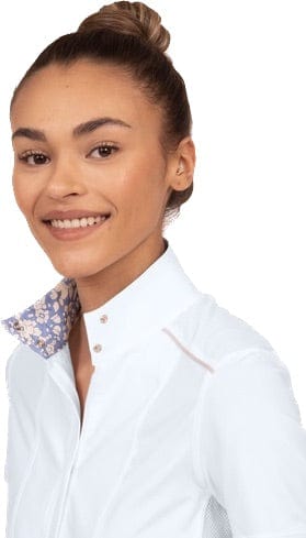 Chestnut Bay Show Shirt Chestnut Bay- SkyCool Liberty Show Shirt SS equestrian team apparel online tack store mobile tack store custom farm apparel custom show stable clothing equestrian lifestyle horse show clothing riding clothes horses equestrian tack store