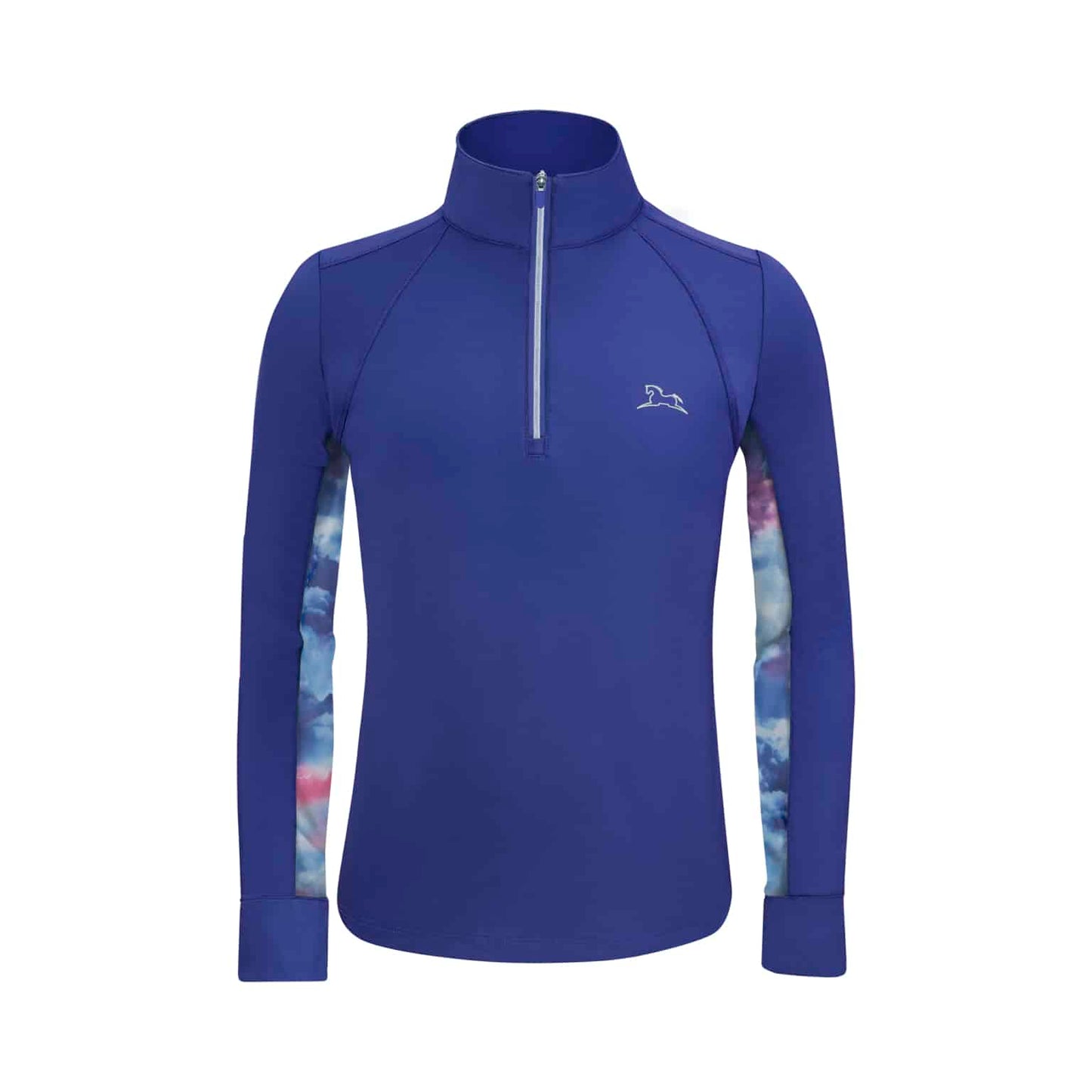 RJ Classics Training Shirt XXS / Blueberry RJ Classics- Lyla Jr Training Shirt LS equestrian team apparel online tack store mobile tack store custom farm apparel custom show stable clothing equestrian lifestyle horse show clothing riding clothes horses equestrian tack store