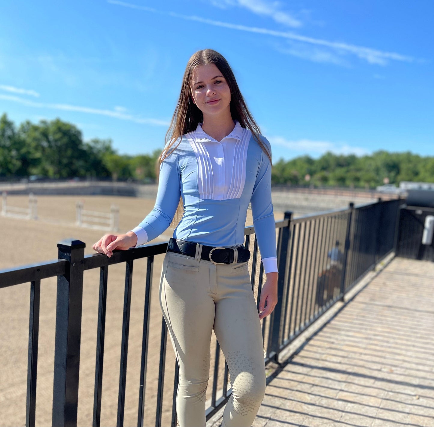 Equestrian Team Apparel Equestrian Team Apparel- Show Shirt Long Sleeve Exclusive equestrian team apparel online tack store mobile tack store custom farm apparel custom show stable clothing equestrian lifestyle horse show clothing riding clothes horses equestrian tack store