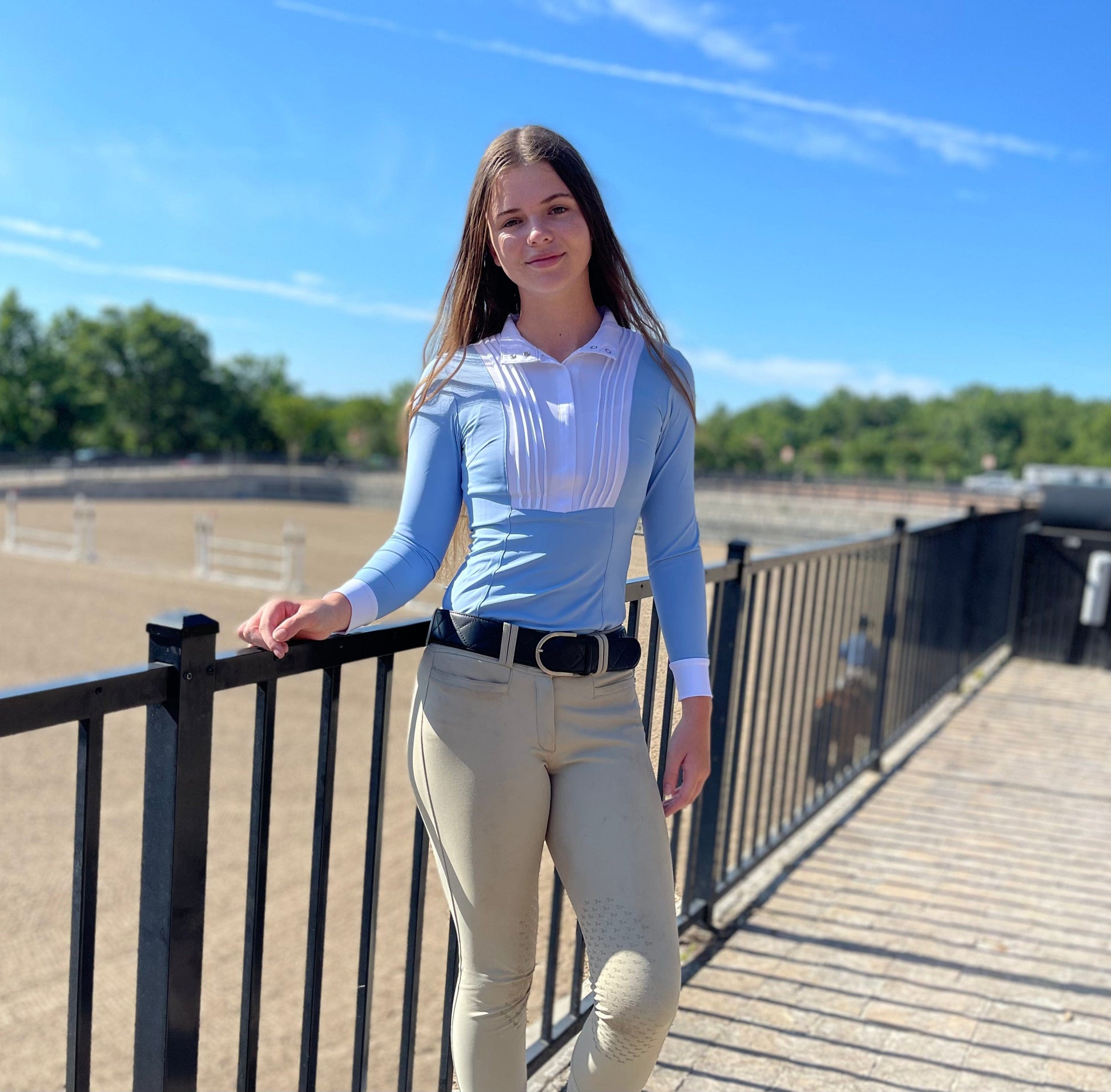Equestrian Team Apparel Equestrian Team Apparel- Show Shirt Long Sleeve Exclusive equestrian team apparel online tack store mobile tack store custom farm apparel custom show stable clothing equestrian lifestyle horse show clothing riding clothes horses equestrian tack store