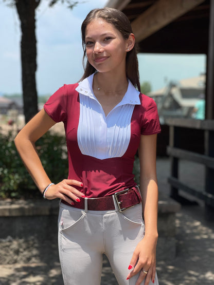 Equestrian Team Apparel Equestrian Team Apparel- Show Shirt Short Sleeve equestrian team apparel online tack store mobile tack store custom farm apparel custom show stable clothing equestrian lifestyle horse show clothing riding clothes horses equestrian tack store