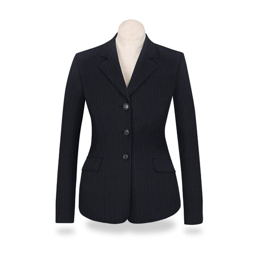 RJ Classics Show Coat 00 Regular / Black Stripe RJ Classics- Monterey Ladies Show Coat Navy equestrian team apparel online tack store mobile tack store custom farm apparel custom show stable clothing equestrian lifestyle horse show clothing riding clothes horses equestrian tack store