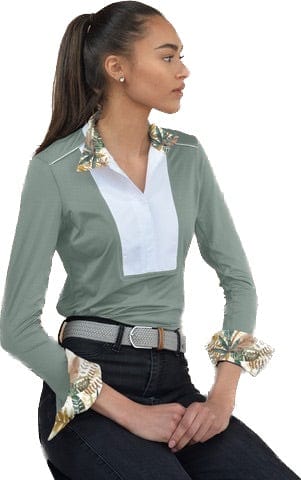 Chestnut Bay Show Shirt Chestnut Bay- SkyCool Liberty Show Shirt L B S (2) equestrian team apparel online tack store mobile tack store custom farm apparel custom show stable clothing equestrian lifestyle horse show clothing riding clothes horses equestrian tack store