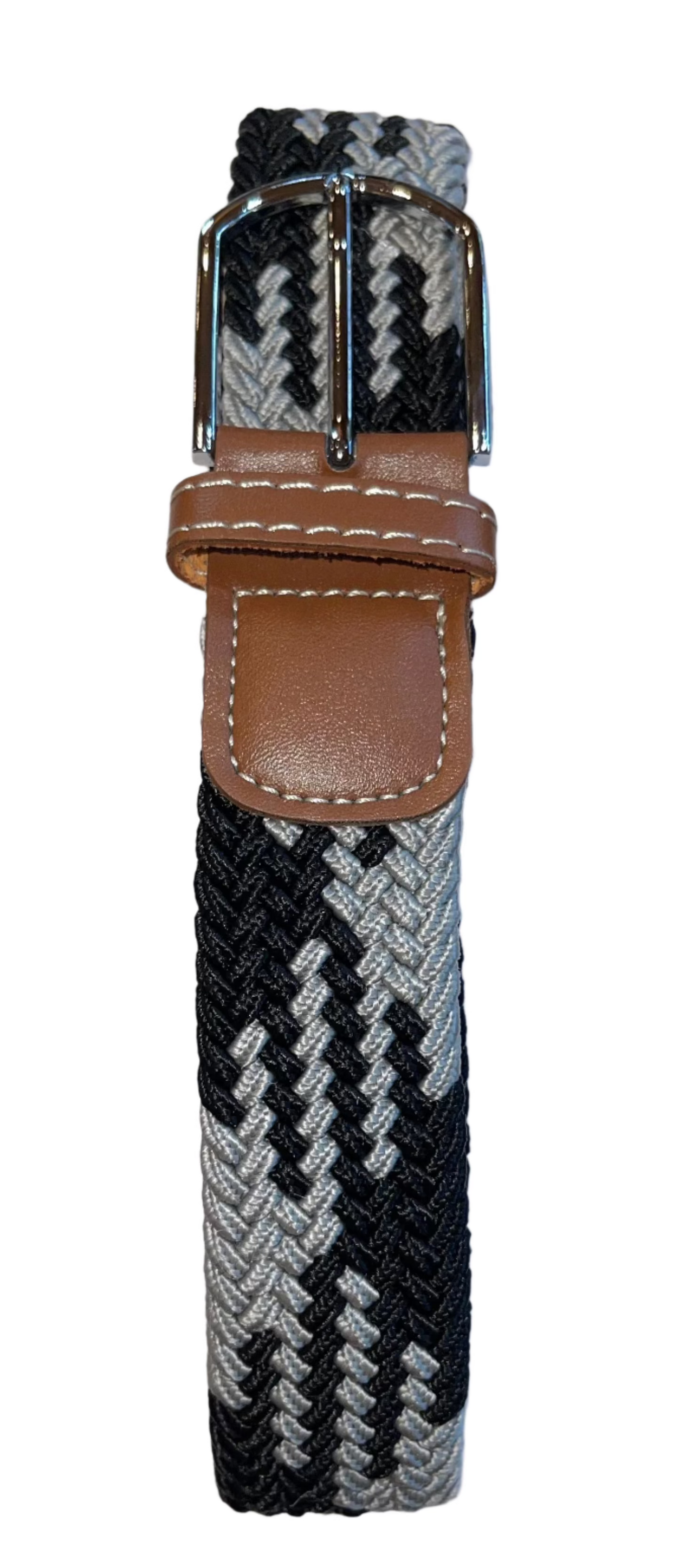 Rather Lucky Belts Black/Grey Rather Lucky- Braided Belt equestrian team apparel online tack store mobile tack store custom farm apparel custom show stable clothing equestrian lifestyle horse show clothing riding clothes horses equestrian tack store