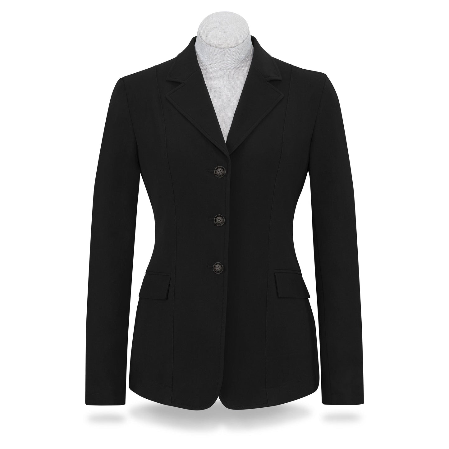 RJ Classics Show Coat 8 Regular / Black RJ Classics- Monterey Ladies Show Coat Navy equestrian team apparel online tack store mobile tack store custom farm apparel custom show stable clothing equestrian lifestyle horse show clothing riding clothes horses equestrian tack store