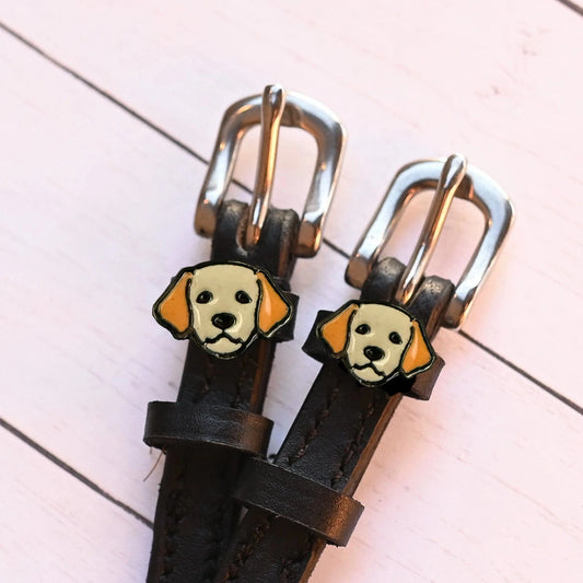 ManeJane Spur Straps Spur Straps- Labrador Dog equestrian team apparel online tack store mobile tack store custom farm apparel custom show stable clothing equestrian lifestyle horse show clothing riding clothes ManeJane Frogger Spur Straps horses equestrian tack store