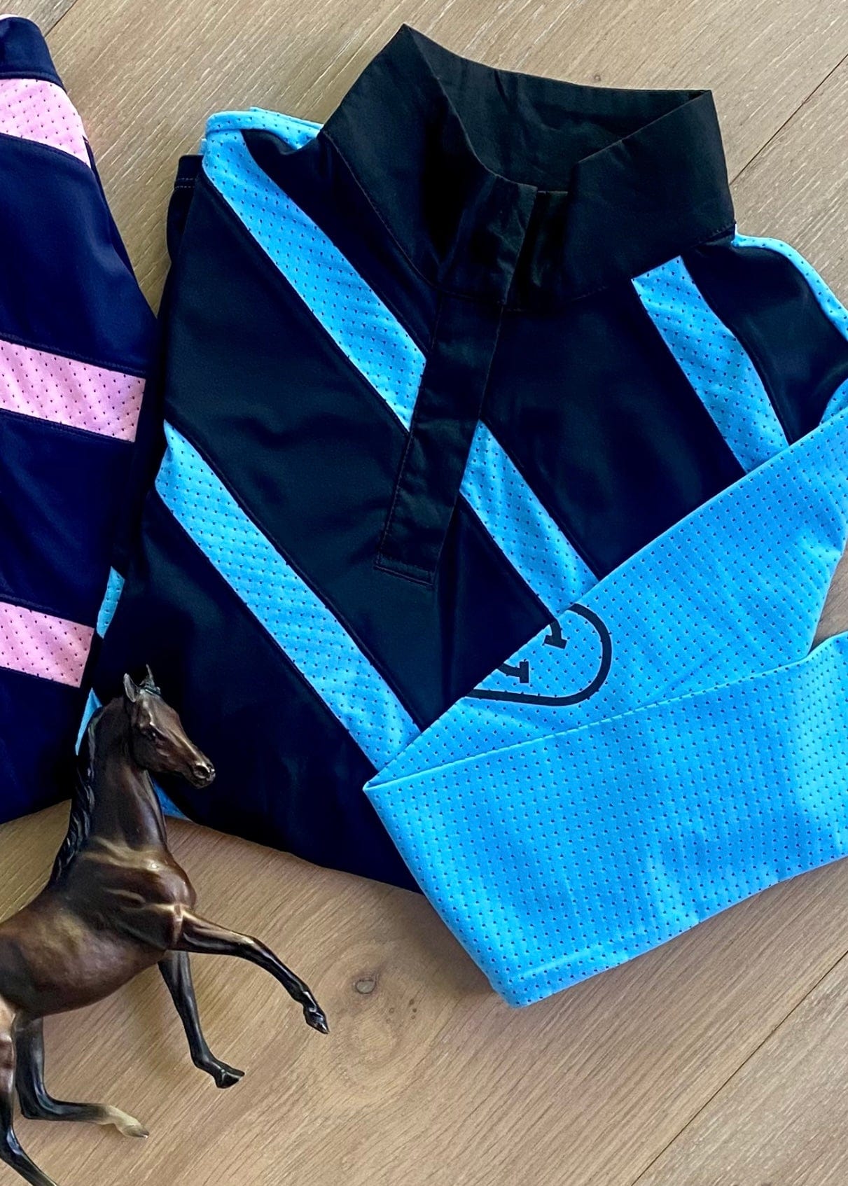 EquestrianClub Training Shirt Blue/Black / XXS EquestrianClub- Lil Zoya Training Top (Youth) equestrian team apparel online tack store mobile tack store custom farm apparel custom show stable clothing equestrian lifestyle horse show clothing riding clothes EquestrianClub- Lil Zoya Training Top (Youth) horses equestrian tack store