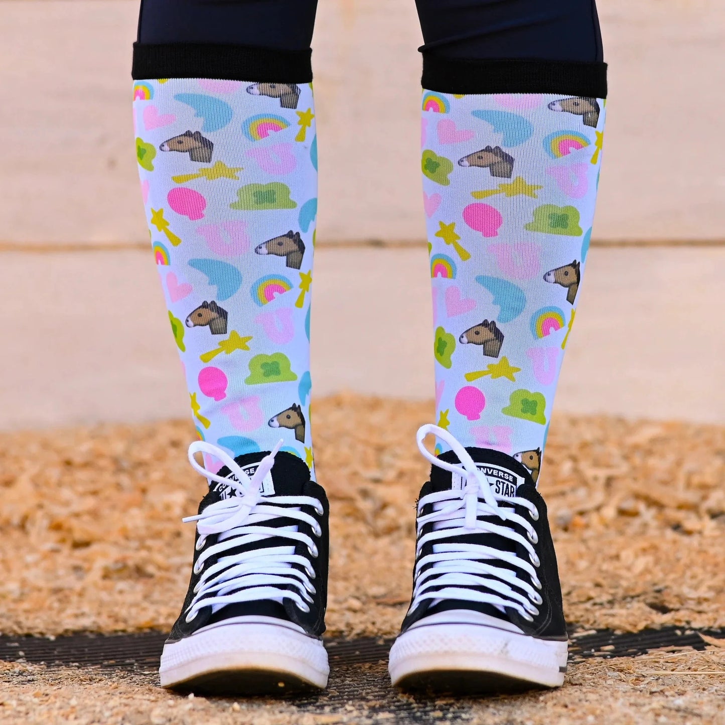dreamers & schemers Boot Sock Dreamers & Schemers- Lucky Charms (Youth) equestrian team apparel online tack store mobile tack store custom farm apparel custom show stable clothing equestrian lifestyle horse show clothing riding clothes Dreamers & Schemers- Lucky Charms (Youth) horses equestrian tack store