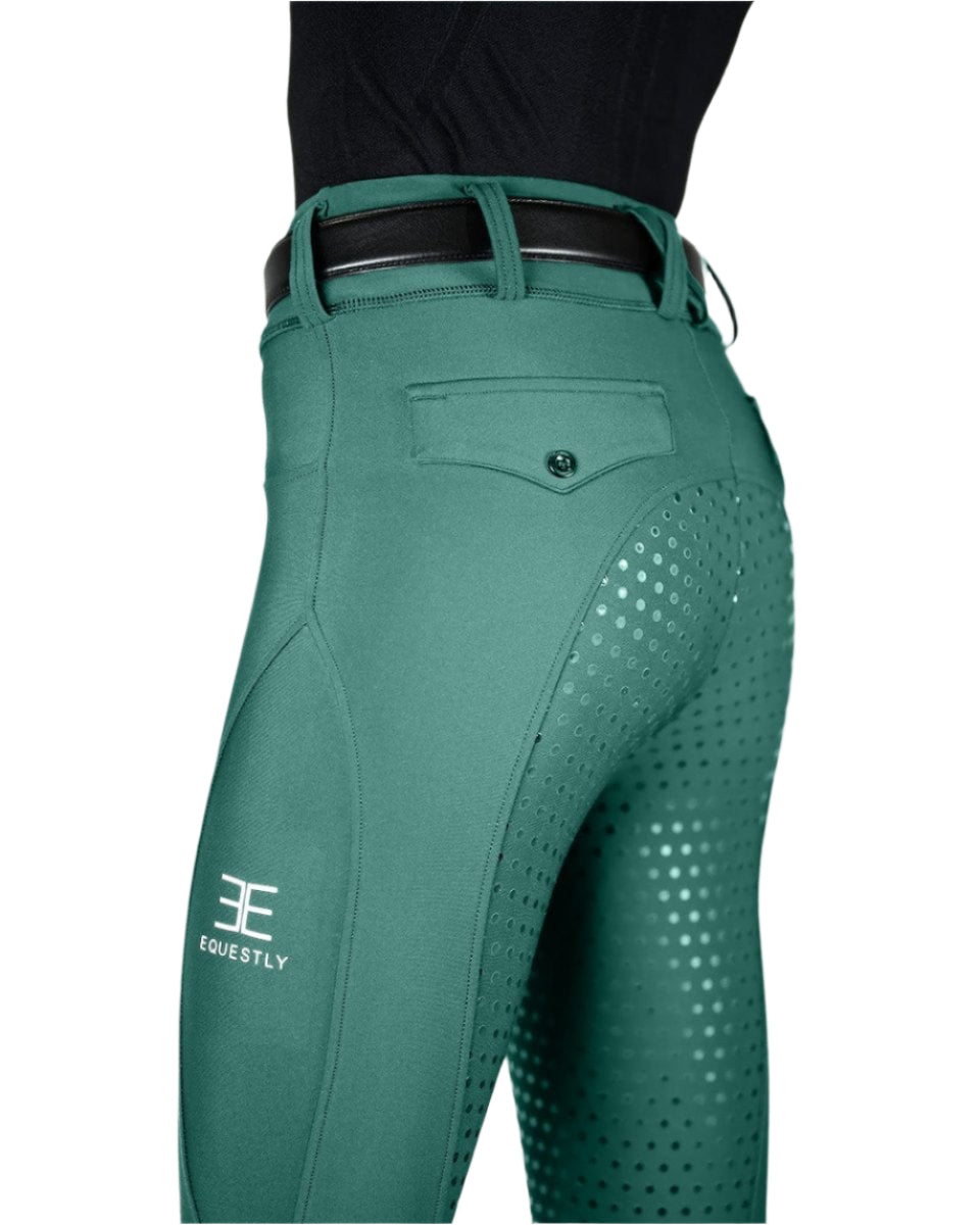 Equestly Women's pants Equestly- Lux GripTEQ Riding Pants Jade equestrian team apparel online tack store mobile tack store custom farm apparel custom show stable clothing equestrian lifestyle horse show clothing riding clothes horses equestrian tack store