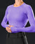Equestly Women's Shirt XS/S (4) Equestly- Lux Seamless Top LS Lilac equestrian team apparel online tack store mobile tack store custom farm apparel custom show stable clothing equestrian lifestyle horse show clothing riding clothes horses equestrian tack store