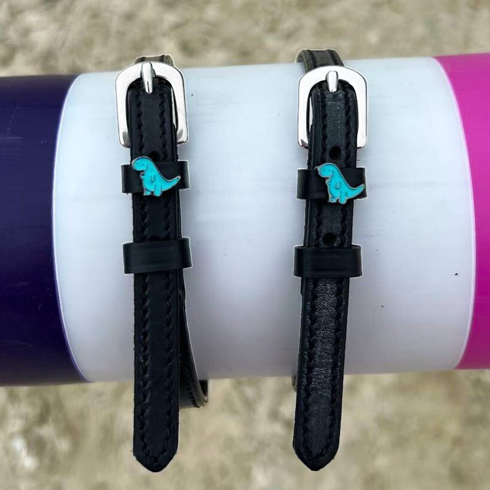 ManeJane Black Spur Straps Spur Straps- Nice Dino equestrian team apparel online tack store mobile tack store custom farm apparel custom show stable clothing equestrian lifestyle horse show clothing riding clothes horses equestrian tack store