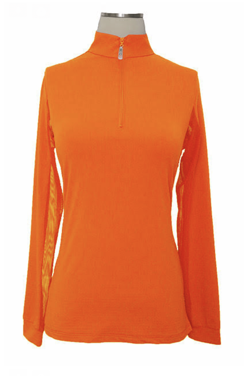 EIS Custom Team Shirts Orange EIS- Sunshirts L equestrian team apparel online tack store mobile tack store custom farm apparel custom show stable clothing equestrian lifestyle horse show clothing riding clothes horses equestrian tack store