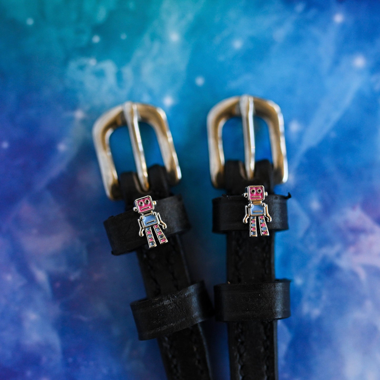 ManeJane Spur Straps Spur Straps- Robot equestrian team apparel online tack store mobile tack store custom farm apparel custom show stable clothing equestrian lifestyle horse show clothing riding clothes Spur Straps- Robot horses equestrian tack store
