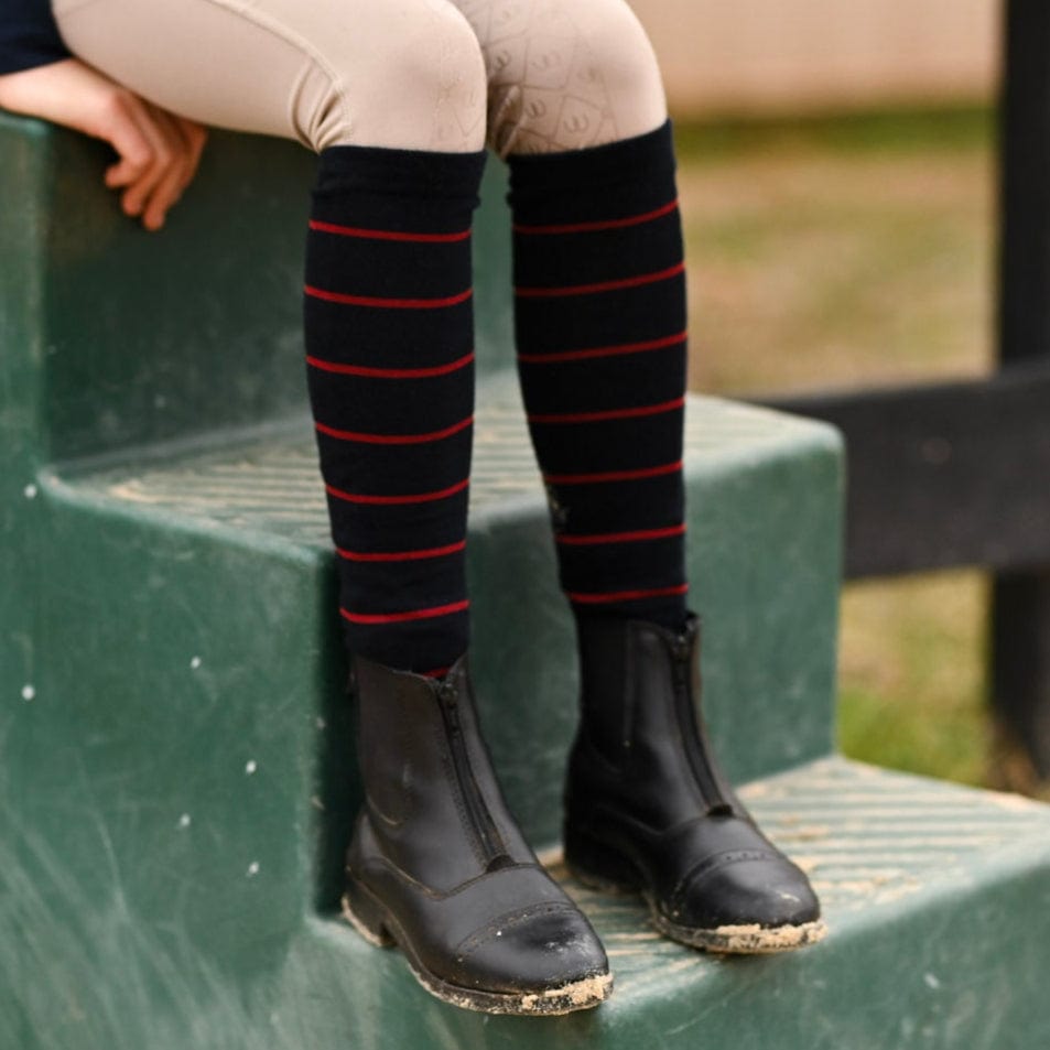 dreamers & schemers Boot Sock Dreamers & Schemers- Simple Stripes Knit Socks equestrian team apparel online tack store mobile tack store custom farm apparel custom show stable clothing equestrian lifestyle horse show clothing riding clothes Dreamers & Schemers- Simple Stripes Knit Socks horses equestrian tack store