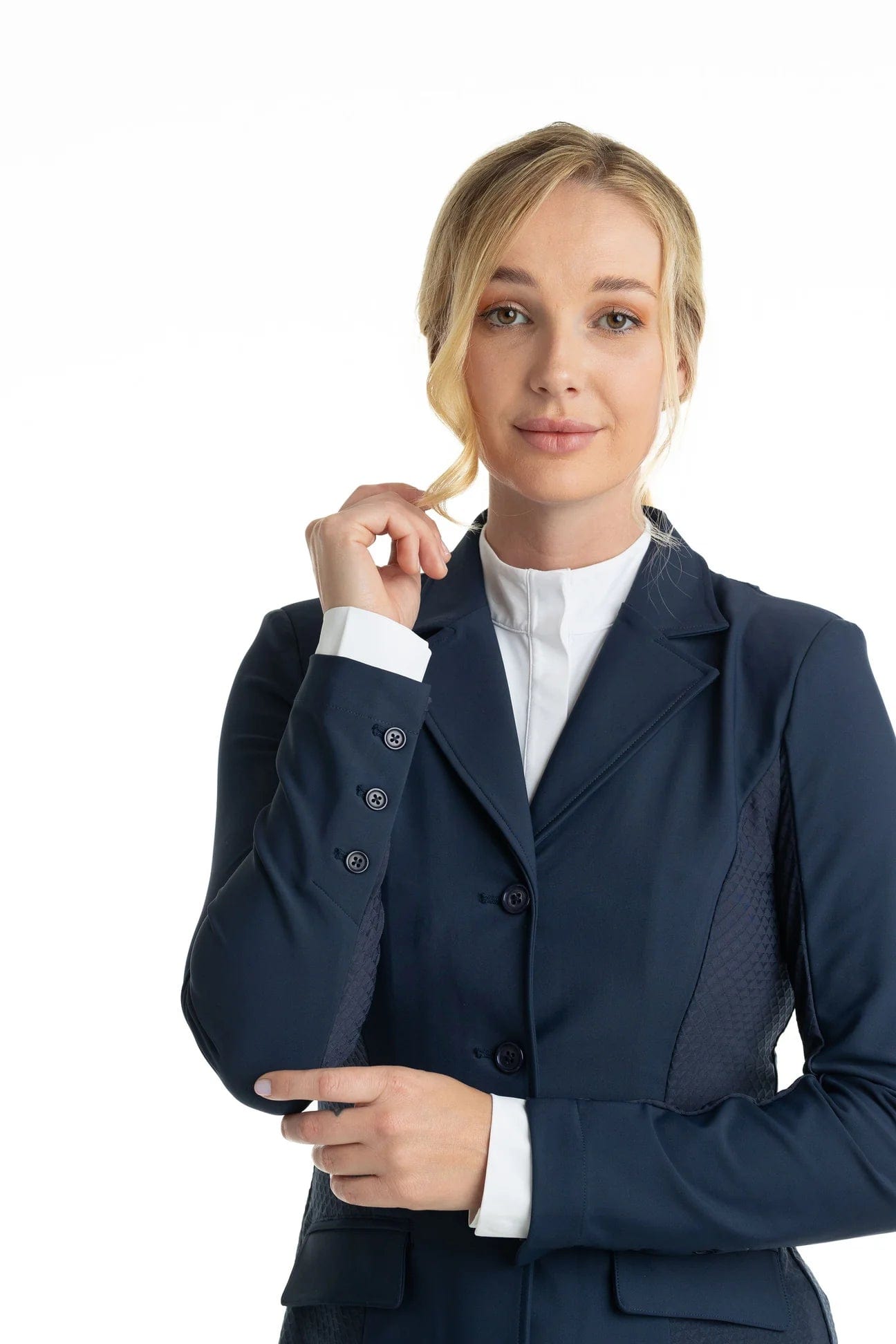 Hannah Childs Hannah Childs- Classica Show Coat (Mesh) equestrian team apparel online tack store mobile tack store custom farm apparel custom show stable clothing equestrian lifestyle horse show clothing riding clothes Hannah Childs- Classica Show Coat (Mesh) horses equestrian tack store