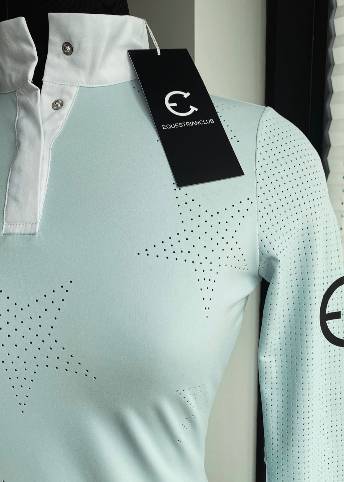 EquestrianClub Training Shirt XS / Blue EquestrianClub- Star Show Top equestrian team apparel online tack store mobile tack store custom farm apparel custom show stable clothing equestrian lifestyle horse show clothing riding clothes EquestrianClub- Star Show Top horses equestrian tack store