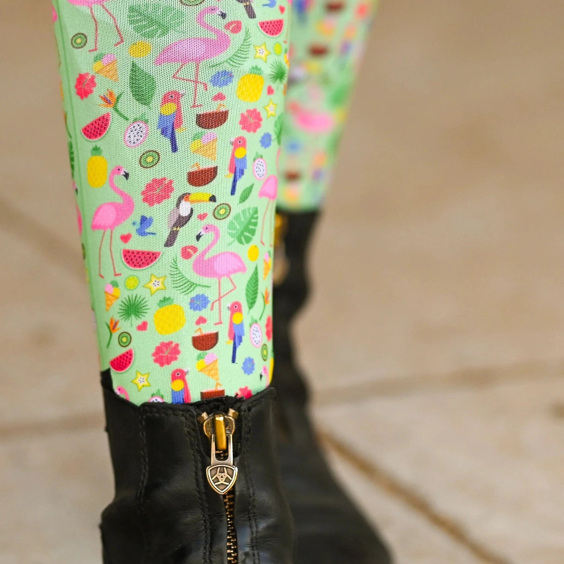 dreamers & schemers Boot Sock Dreamers & Schemers- Tropic Like it's Hot (Youth) equestrian team apparel online tack store mobile tack store custom farm apparel custom show stable clothing equestrian lifestyle horse show clothing riding clothes Dreamers & Schemers- Tropic Like it's Hot (Youth) horses equestrian tack store