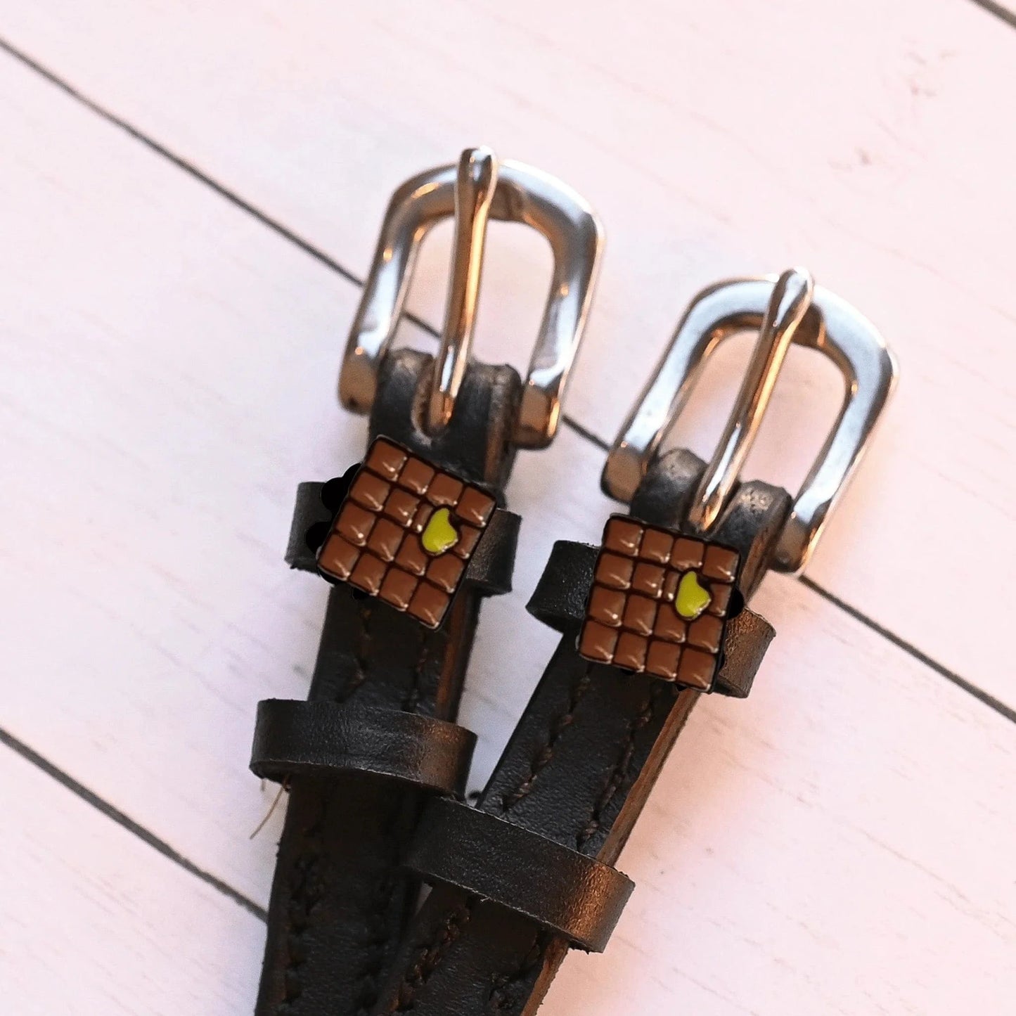 ManeJane Spur Straps Spur Straps- Waffle equestrian team apparel online tack store mobile tack store custom farm apparel custom show stable clothing equestrian lifestyle horse show clothing riding clothes ManeJane Frogger Spur Straps horses equestrian tack store