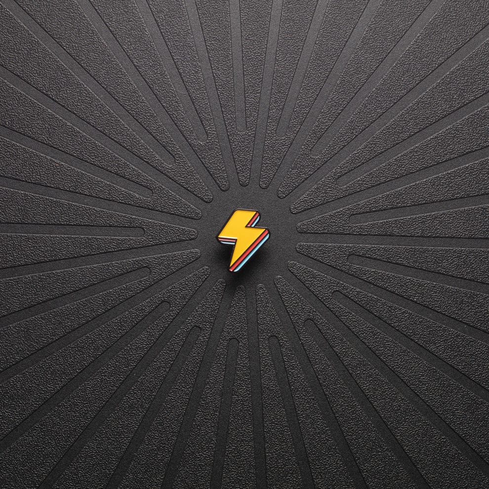 Pinsnickety Accessory Pinsnickety- Lightning Bolt (Yellow) equestrian team apparel online tack store mobile tack store custom farm apparel custom show stable clothing equestrian lifestyle horse show clothing riding clothes horses equestrian tack store