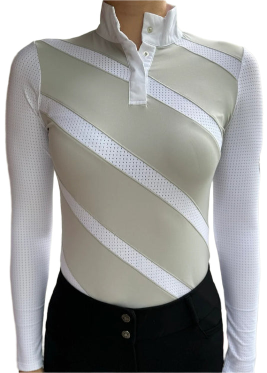 EquestrianClub Training Shirt EquestrianClub- Zoya Shirt (Grey) equestrian team apparel online tack store mobile tack store custom farm apparel custom show stable clothing equestrian lifestyle horse show clothing riding clothes horses equestrian tack store