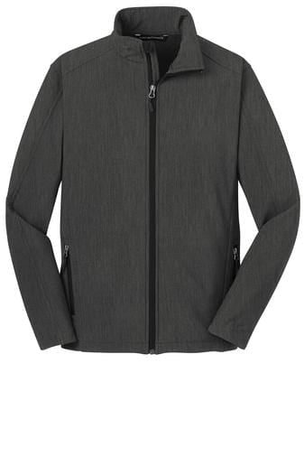 Equestrian Team Apparel Custom Jacket Yes / XLarge Soft Shell Jacket / Black Charcoal Heather equestrian team apparel online tack store mobile tack store custom farm apparel custom show stable clothing equestrian lifestyle horse show clothing riding clothes horses equestrian tack store