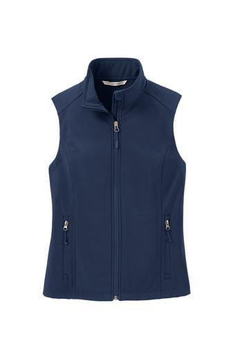 Ladies Stethoscope Soft Shell Nurse Vest Navy / 4XL Ladies Stethoscope Soft Shell Nurse Vest Navy / 4XL
