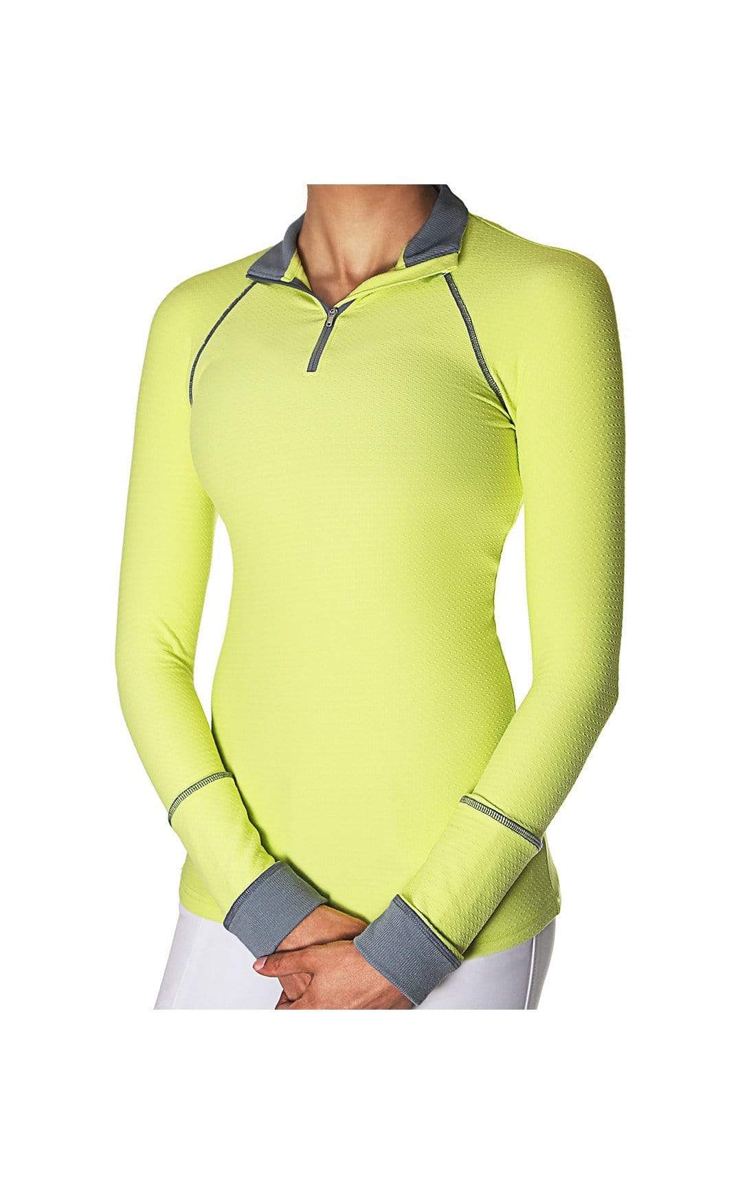 GhoDho Shirt Small / Lemon/Lime GhoDho / Alia Performance Shirt equestrian team apparel online tack store mobile tack store custom farm apparel custom show stable clothing equestrian lifestyle horse show clothing riding clothes horses equestrian tack store