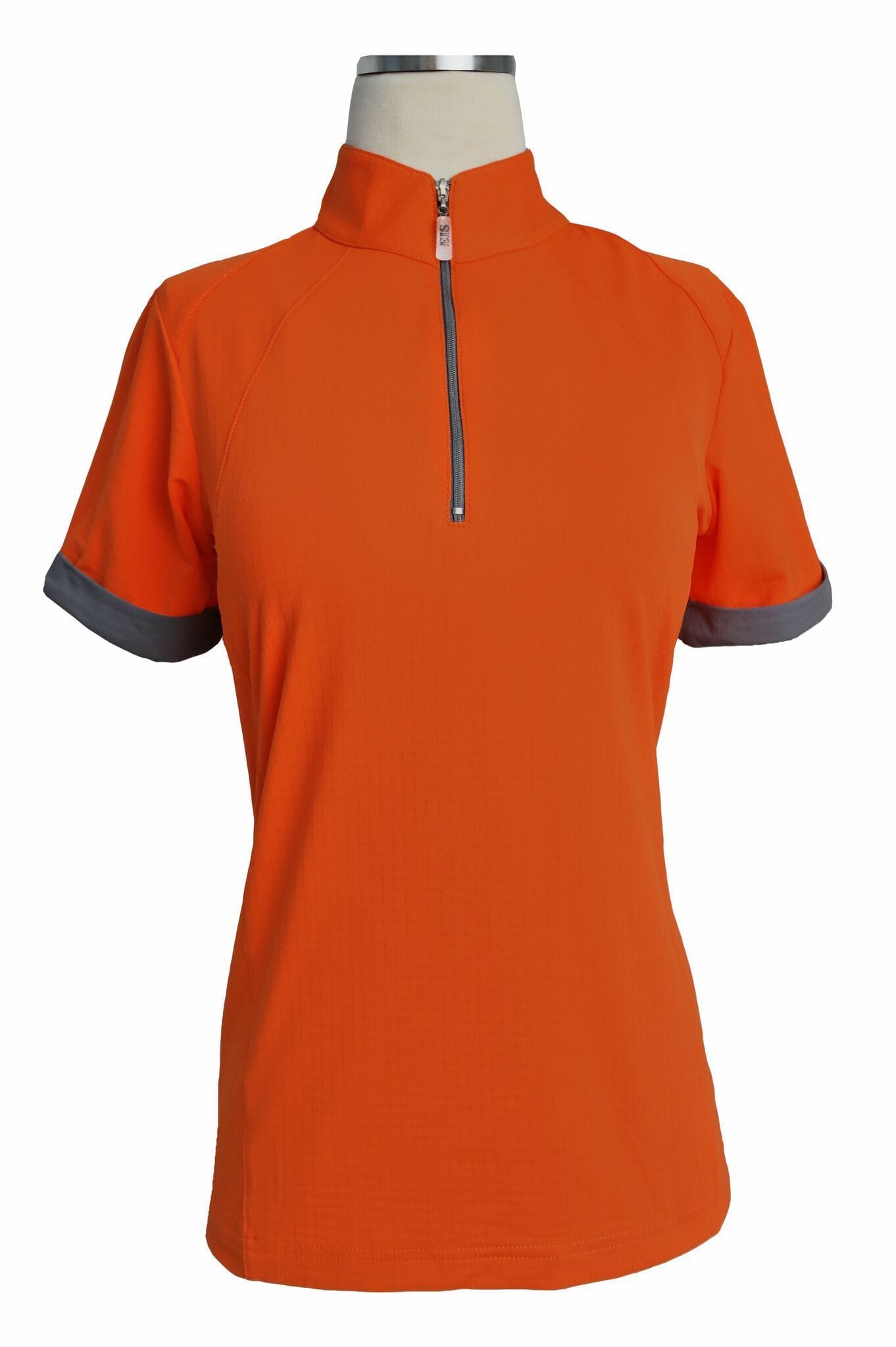 EIS Shirt EIS Orange Paneled Short Sleeve Sunshirts equestrian team apparel online tack store mobile tack store custom farm apparel custom show stable clothing equestrian lifestyle horse show clothing riding clothes horses equestrian tack store