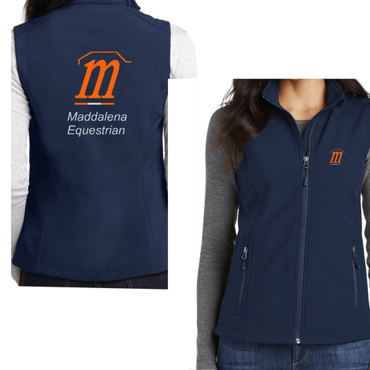Equestrian Team Apparel Custom Team Jackets Ladies / XSmall Maddalena Equestrian Softshell Vest equestrian team apparel online tack store mobile tack store custom farm apparel custom show stable clothing equestrian lifestyle horse show clothing riding clothes horses equestrian tack store