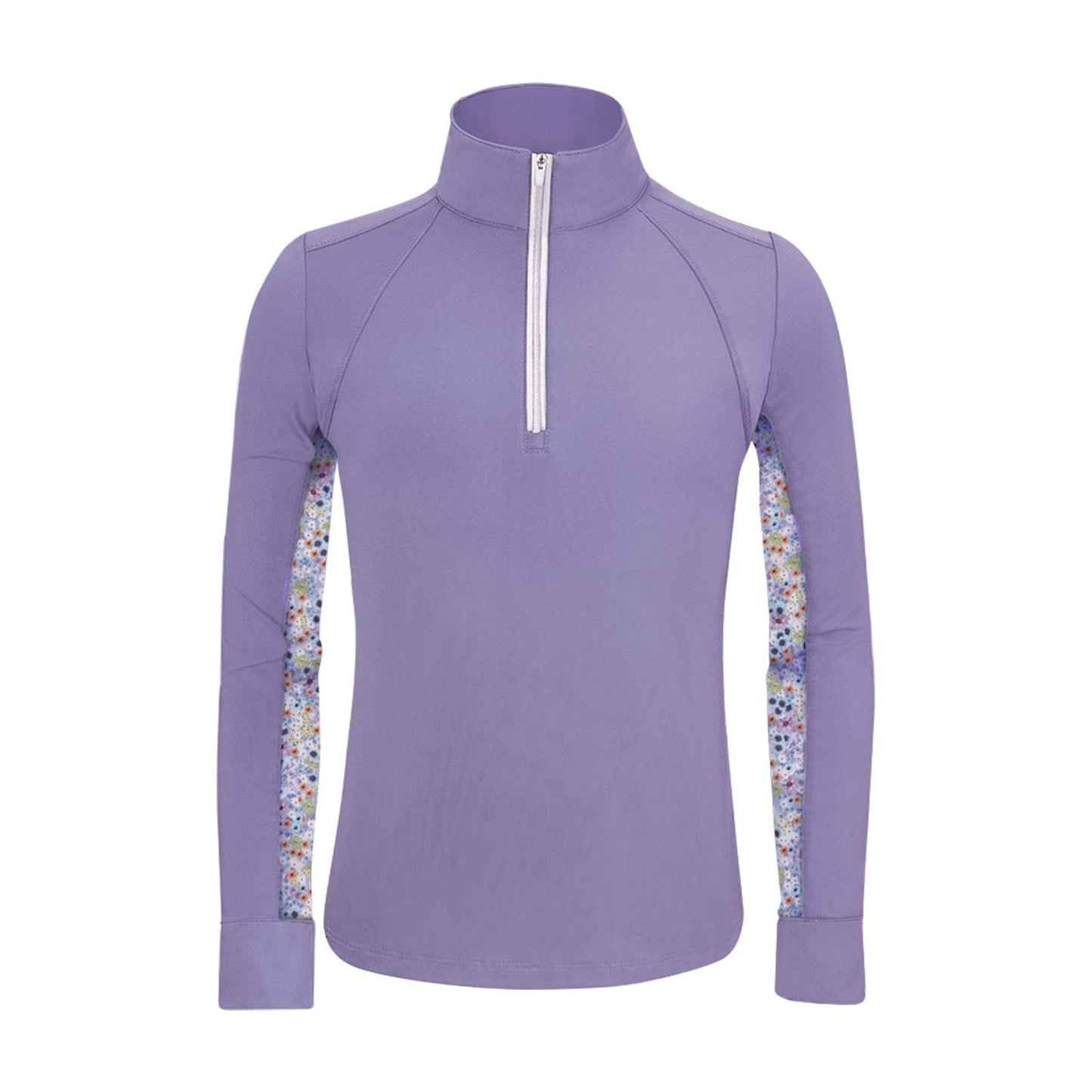 RJ Classics Training Shirt XXS / Purple Paisley RJ Classics- Lyla Jr Training Shirt LS equestrian team apparel online tack store mobile tack store custom farm apparel custom show stable clothing equestrian lifestyle horse show clothing riding clothes horses equestrian tack store