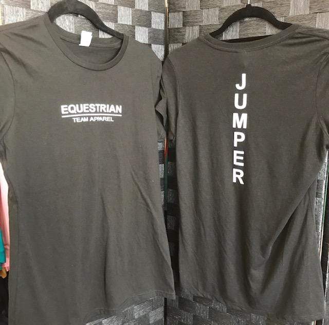 Equestrian Team Apparel Graphic Tees XS Jumper Graphic Tee - ETA equestrian team apparel online tack store mobile tack store custom farm apparel custom show stable clothing equestrian lifestyle horse show clothing riding clothes horses equestrian tack store