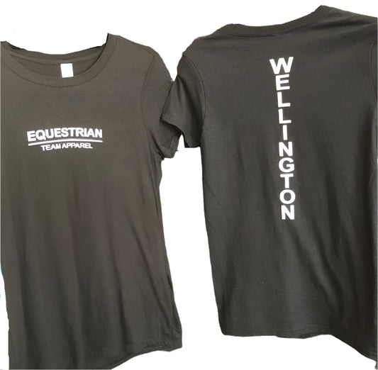 Equestrian Team Apparel Graphic Tees XS Wellington Graphic Tee - ETA equestrian team apparel online tack store mobile tack store custom farm apparel custom show stable clothing equestrian lifestyle horse show clothing riding clothes horses equestrian tack store