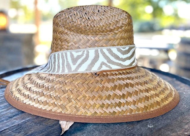 Island Girl Hats Island Girl Hat- Zebra Champagne equestrian team apparel online tack store mobile tack store custom farm apparel custom show stable clothing equestrian lifestyle horse show clothing riding clothes horses equestrian tack store