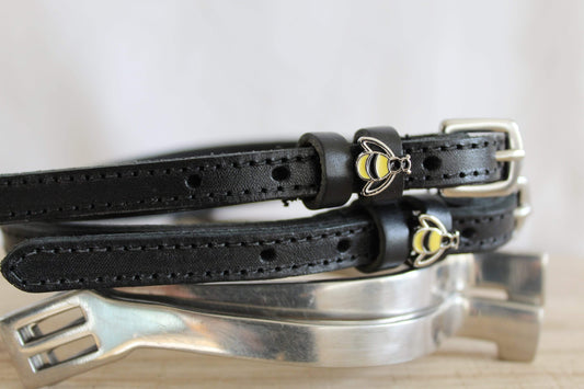 ManeJane Spur Straps Bee Spur Straps equestrian team apparel online tack store mobile tack store custom farm apparel custom show stable clothing equestrian lifestyle horse show clothing riding clothes ManeJane Bee Spur Straps horses equestrian tack store