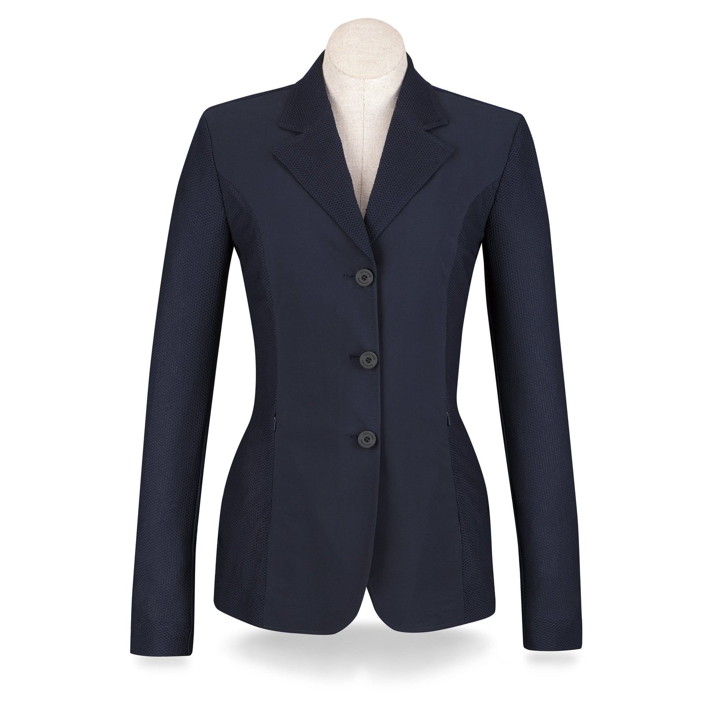 RJ Classics Show Coat 00 / Black Harmony Mesh Ladies Show Coat - RJ Classics equestrian team apparel online tack store mobile tack store custom farm apparel custom show stable clothing equestrian lifestyle horse show clothing riding clothes horses equestrian tack store