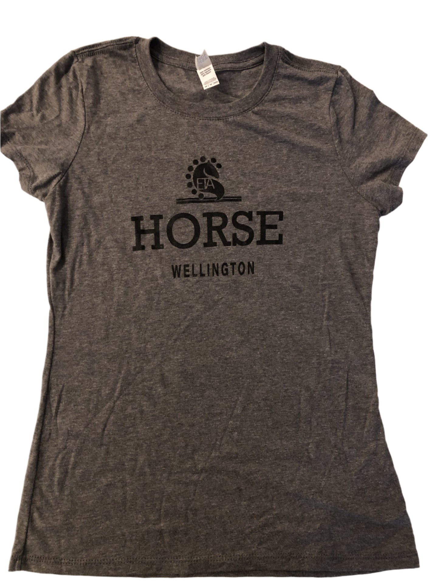 Equestrian Team Apparel Graphic Tees Grey Horse Graphic Tee - ETA equestrian team apparel online tack store mobile tack store custom farm apparel custom show stable clothing equestrian lifestyle horse show clothing riding clothes horses equestrian tack store