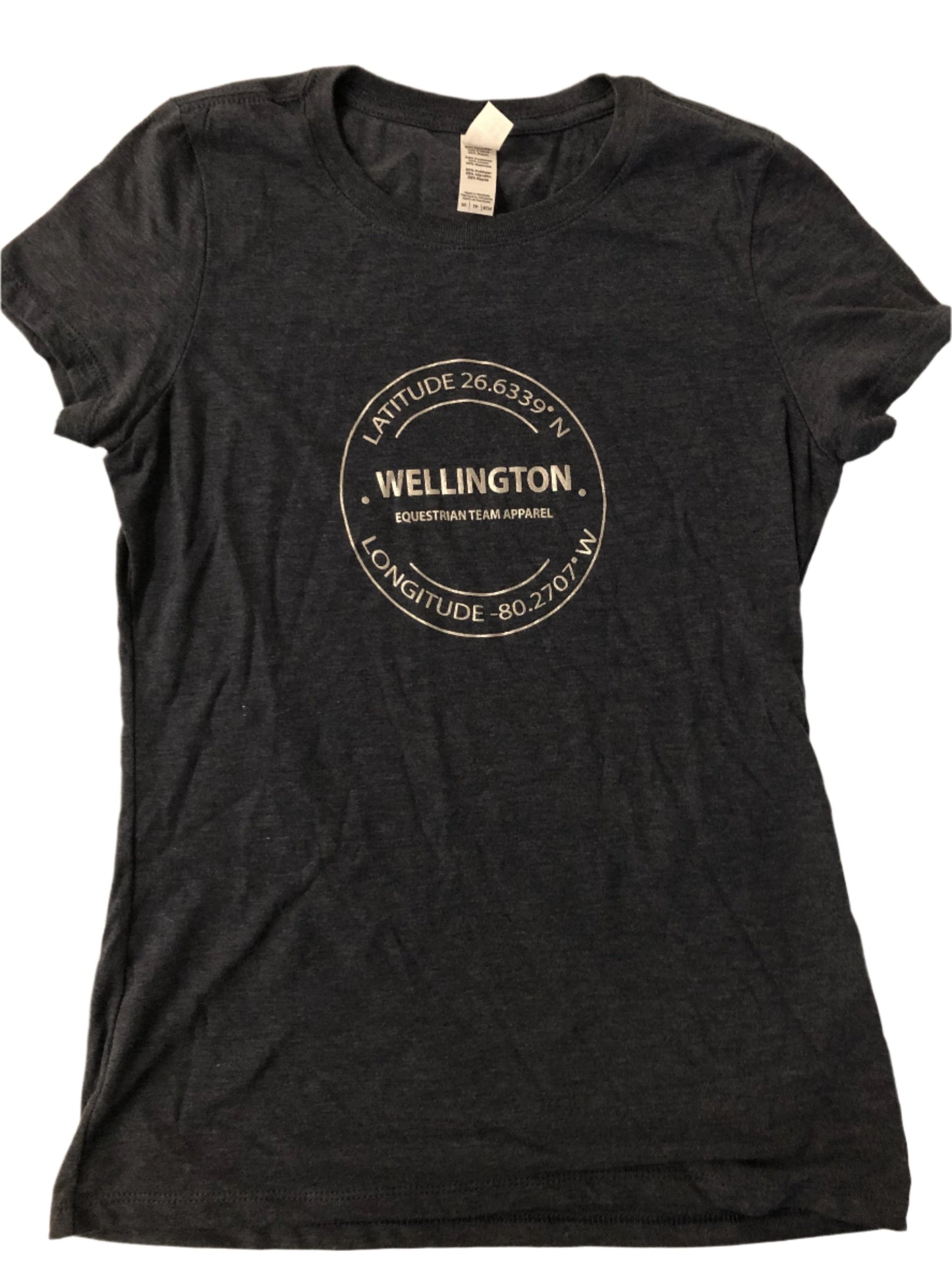 Equestrian Team Apparel Graphic Tees Latitude/Longitude Graphic Tee - ETA equestrian team apparel online tack store mobile tack store custom farm apparel custom show stable clothing equestrian lifestyle horse show clothing riding clothes horses equestrian tack store