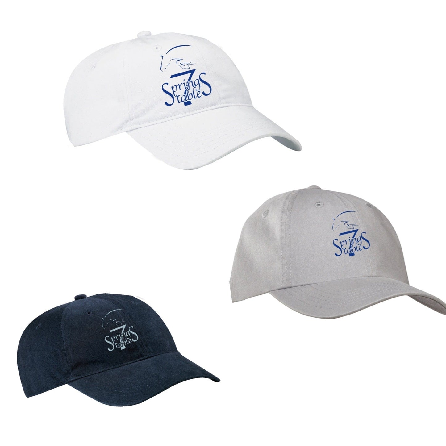 Equestrian Team Apparel Custom Team Shirts 7 Springs Stables Baseball cap equestrian team apparel online tack store mobile tack store custom farm apparel custom show stable clothing equestrian lifestyle horse show clothing riding clothes horses equestrian tack store