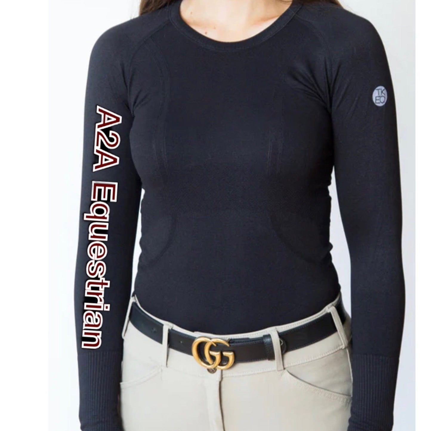 Equestrian Team Apparel A2A Equestrian Tech Shirt equestrian team apparel online tack store mobile tack store custom farm apparel custom show stable clothing equestrian lifestyle horse show clothing riding clothes horses equestrian tack store