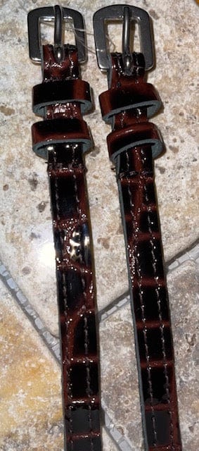 ManeJane Spur Straps Exotic Leather Spur Strap equestrian team apparel online tack store mobile tack store custom farm apparel custom show stable clothing equestrian lifestyle horse show clothing riding clothes horses equestrian tack store