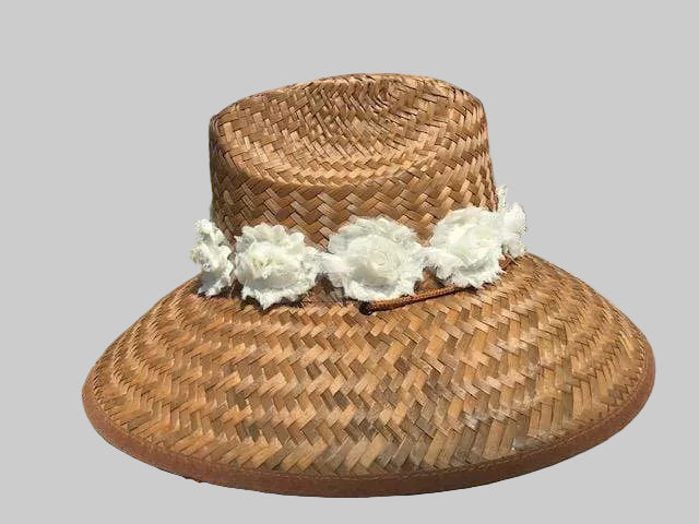 Island Girl Sun Hat one size fits most Island Girl Hats / Ivory Roses equestrian team apparel online tack store mobile tack store custom farm apparel custom show stable clothing equestrian lifestyle horse show clothing riding clothes horses equestrian tack store