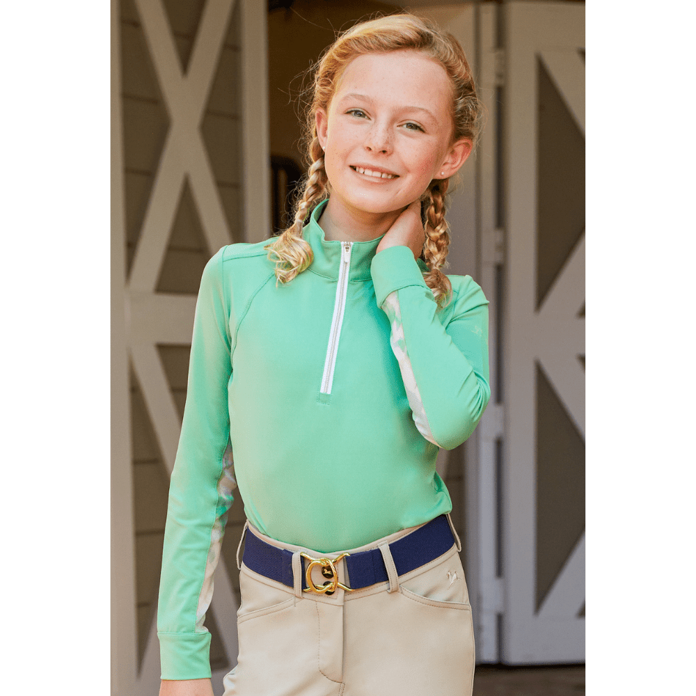 RJ Classics Training Shirt RJ Classics- Lyla Jr Training Shirt Grasshopper equestrian team apparel online tack store mobile tack store custom farm apparel custom show stable clothing equestrian lifestyle horse show clothing riding clothes horses equestrian tack store