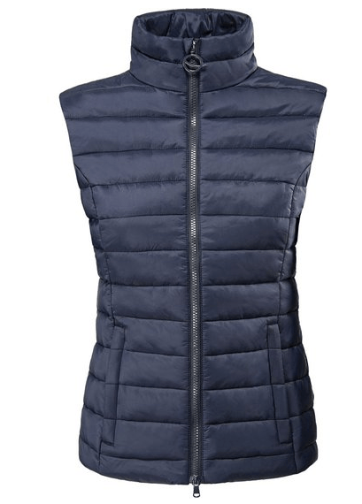 Navy puffer vest womens shop