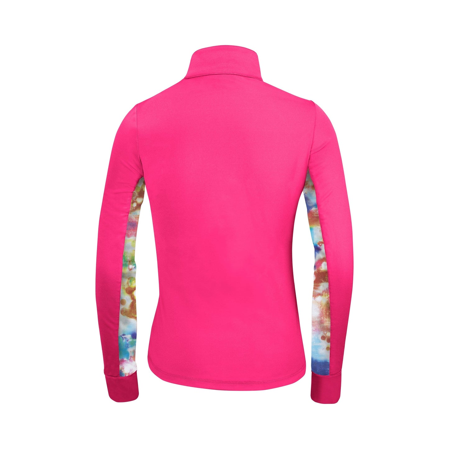 RJ Classics Show Shirt Sienna Jr Training Shirt - Raspberry Sorbet/Kaleidoscope equestrian team apparel online tack store mobile tack store custom farm apparel custom show stable clothing equestrian lifestyle horse show clothing riding clothes horses equestrian tack store