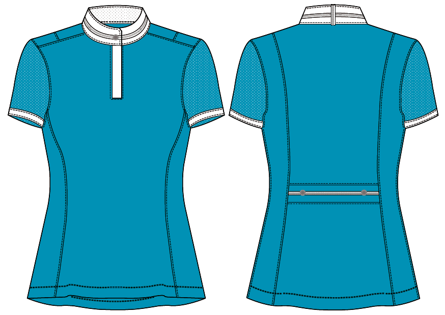 Chestnut Bay Show Shirt SkyCool Show Shirt - Short Sleeve equestrian team apparel online tack store mobile tack store custom farm apparel custom show stable clothing equestrian lifestyle horse show clothing riding clothes horses equestrian tack store