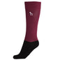 Horze Boot Socks Dark Pink Bamboo Socks Horze Equestrian equestrian team apparel online tack store mobile tack store custom farm apparel custom show stable clothing equestrian lifestyle horse show clothing riding clothes horses equestrian tack store