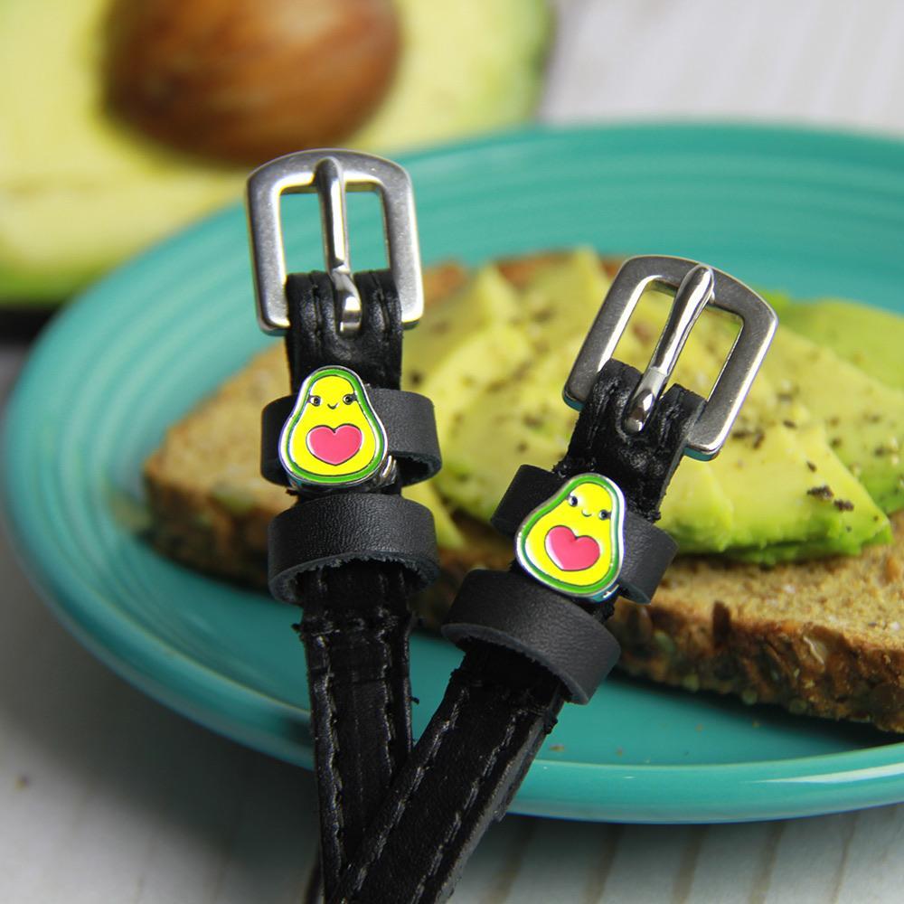 ManeJane Black Spur Straps Happy Avocado equestrian team apparel online tack store mobile tack store custom farm apparel custom show stable clothing equestrian lifestyle horse show clothing riding clothes horses equestrian tack store