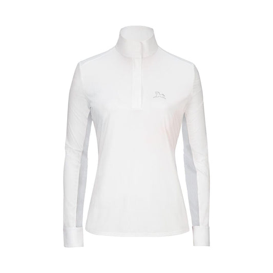 RJ Classics Show Shirt Carly Show Shirt Black Dots - RJ Classics equestrian team apparel online tack store mobile tack store custom farm apparel custom show stable clothing equestrian lifestyle horse show clothing riding clothes horses equestrian tack store