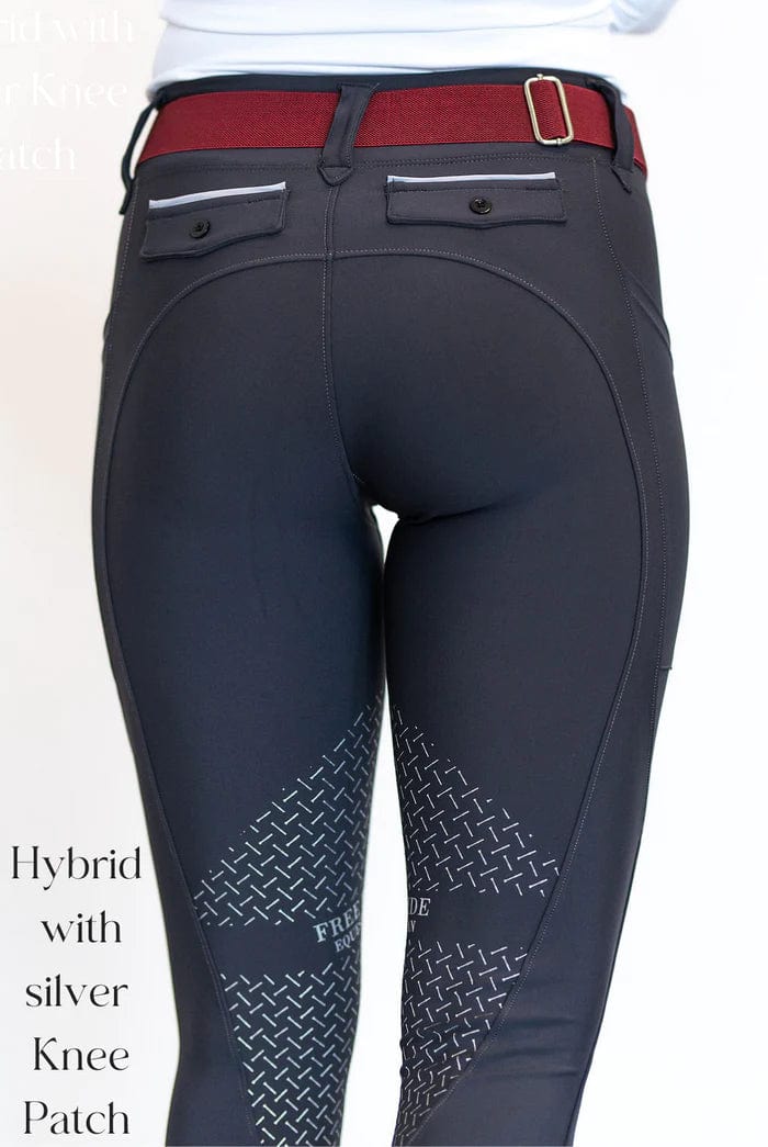Free Ride Equestrian Breeches Free Ride Lux Hybrid Breech equestrian team apparel online tack store mobile tack store custom farm apparel custom show stable clothing equestrian lifestyle horse show clothing riding clothes horses equestrian tack store