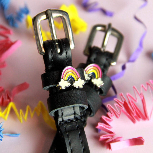 ManeJane Spur Straps Cool Rainbow Spur Straps equestrian team apparel online tack store mobile tack store custom farm apparel custom show stable clothing equestrian lifestyle horse show clothing riding clothes horses equestrian tack store